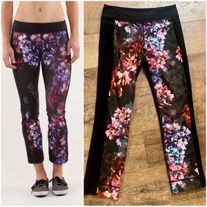 Lululemon Root Chakra Spring Has Sprung Floral Print Cropped Pant Size 6